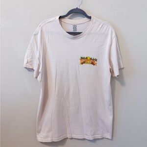 Men's White Billabong Florida Graphic T-Shirt (M)